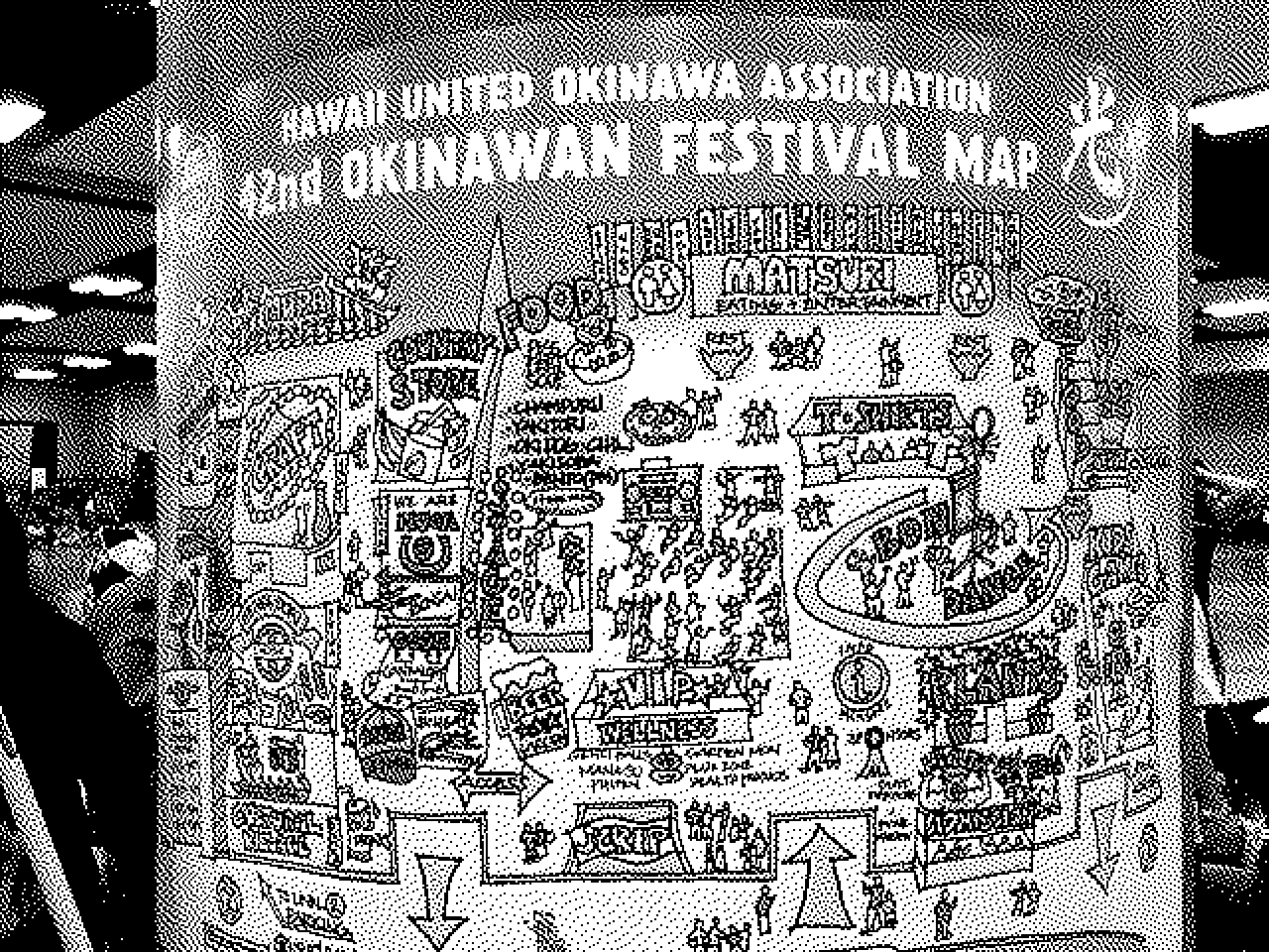 Okinawan Festival map