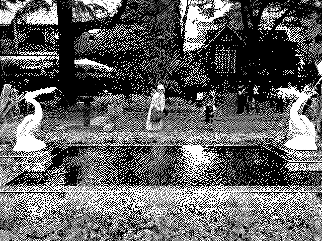 Pelican fountains