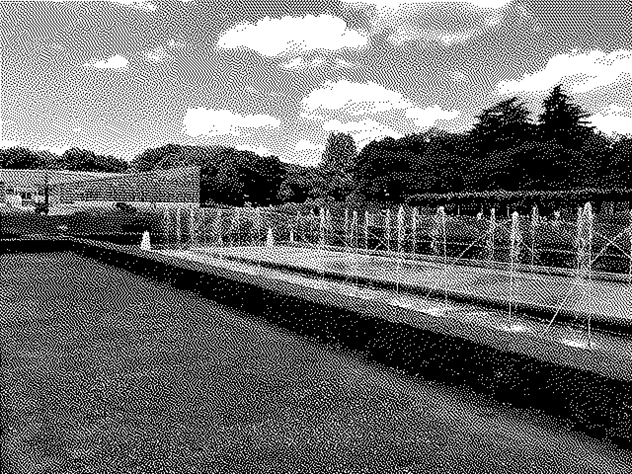 Fountains at the rose garden