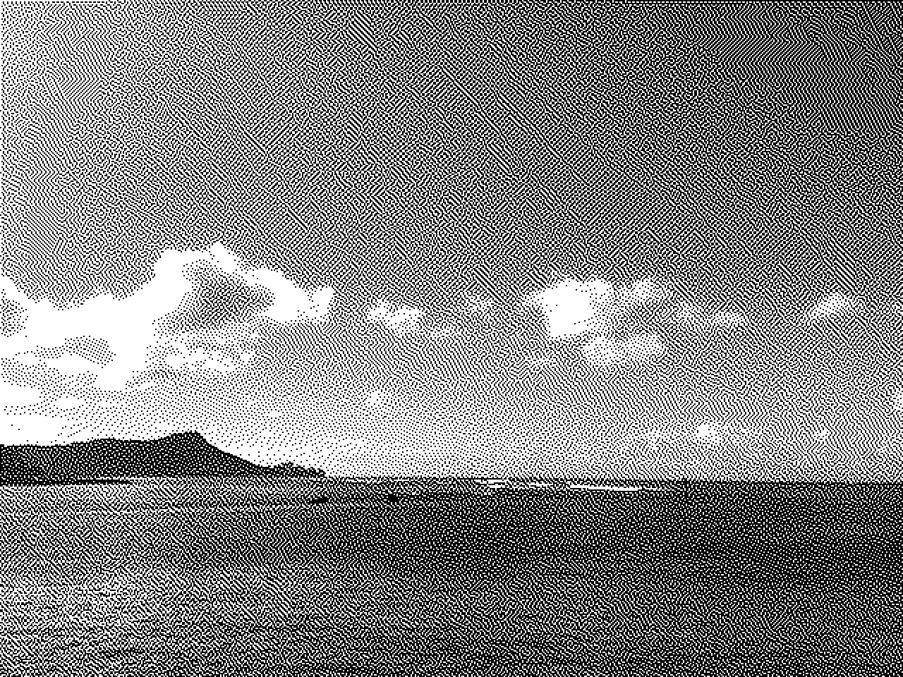 Diamondhead as seen from a bench at Magic Island