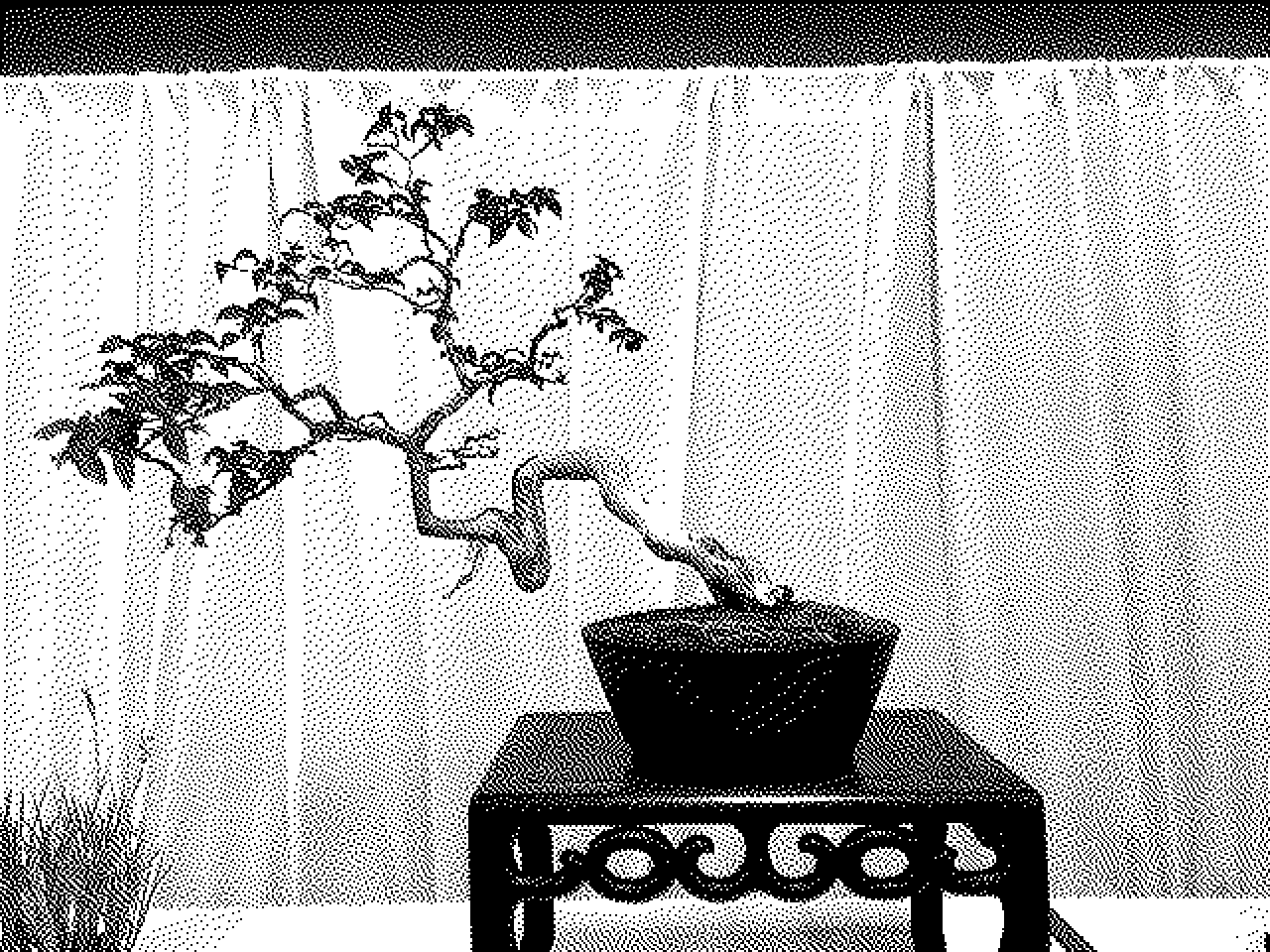 Bonsai with extreme angle